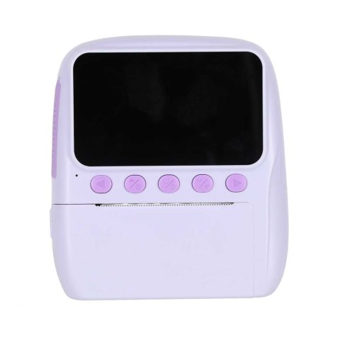 Aparat fotograficzny cyfrowy natychmiastowy 16x wkłady mazaki fioletowy