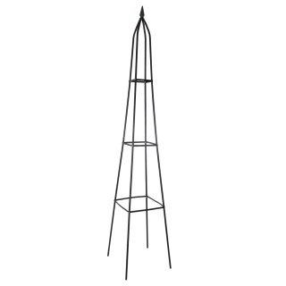 Pergola podpora LUARO ogrodowa na kwiaty stojak na róże pnące piramida metalowa