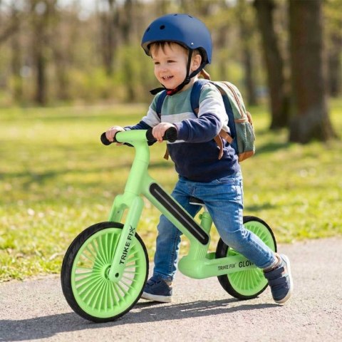 Rowerek biegowy Trike Fix Glow LED neon zielony
