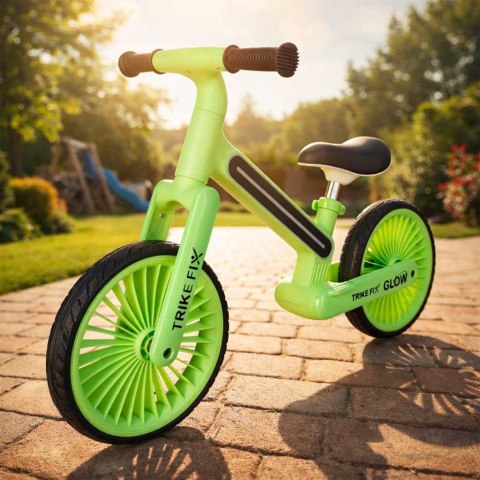 Rowerek biegowy Trike Fix Glow LED neon zielony
