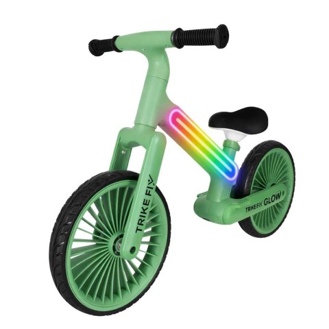 Rowerek biegowy Trike Fix Glow LED zielony
