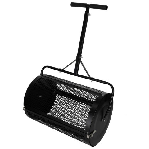 Rozsiewacz kompostu nawozu do trawnika LUARO walec siatkowy ogrodowy siewnik