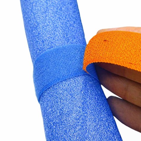 Trampolina dla dzieci ogrodowa siatka piłki koszykówka 155cm niebieska