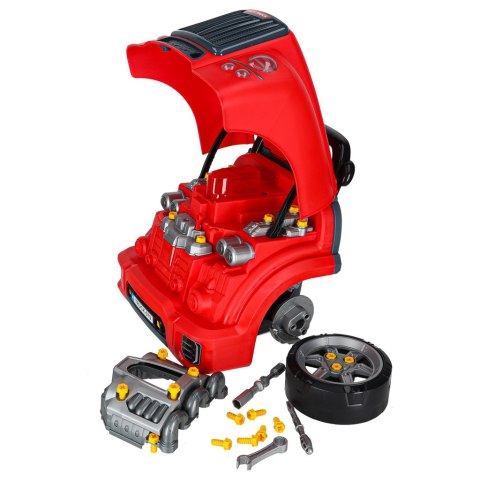 Ciężarówka silnik do rozkręcania zestaw mechanika ruchome elementy