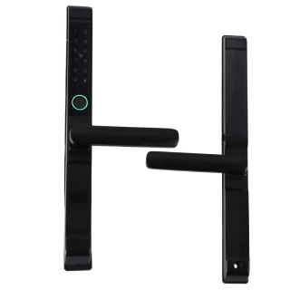 Klamka do drzwi zamek elektroniczny szyfrowy na kod odcisk palca kartę