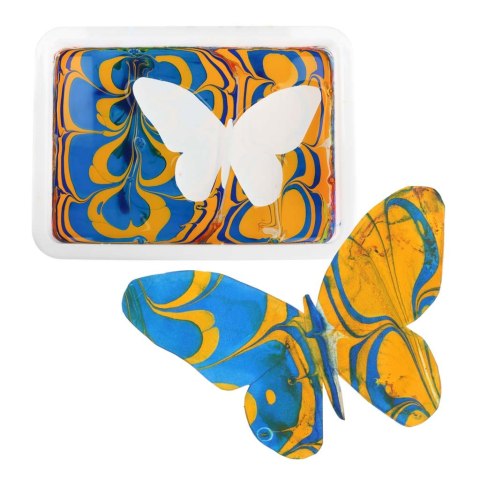 Malowanie na wodzie ebru zestaw kreatywny artystyczny akcesoria 8 kolorów