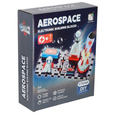Mały elektronik elektryk zestaw edukacyjny stacja kosmiczna