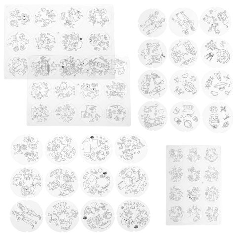 Projektor rzutnik stolik do rysowania karty niebieski