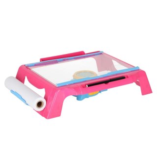 Projektor rzutnik stolik do rysowania karty różowy