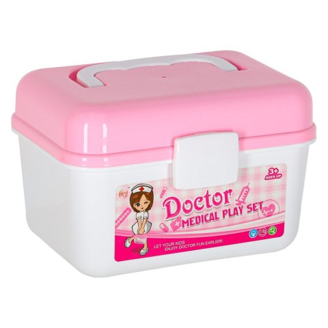 Zestaw lekarza w kuferku mały doktor dźwięk 35 elementów