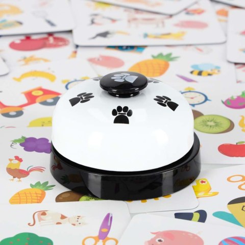 Gra na spostrzegawczość znajdź parę Crazy Flip 54 karty i dzwonek