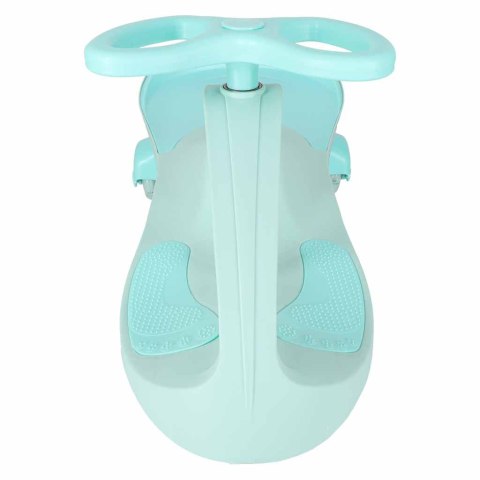 Jeździk grawitacyjny LED Swing Fix S3 świecące koła miętowy