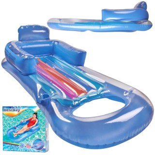 Materac dmuchany fotel BESTWAY 43028 niebieski
