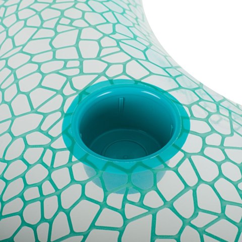 Materac dmuchany fotel do pływania leżak basenowy z poduszką oparciem + uchwyt BESTWAY 43097 102x94cm