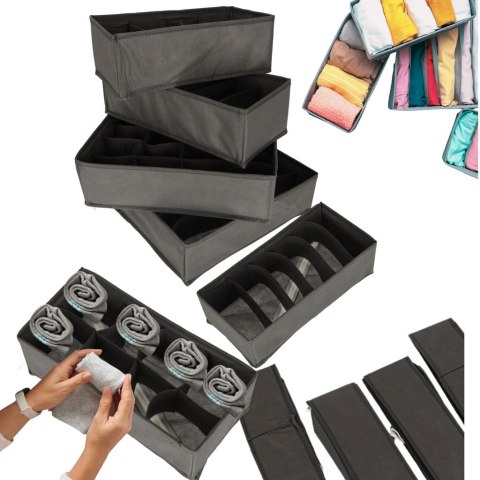 Organizer do szuflady na bieliznę skarpetki 4 sztuki