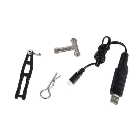 Samochód zdalnie sterowany Q901 1:16 2,4G 4CH 52km/h niebieski