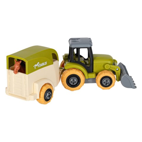 Farma traktor maszyny rolnicze ciągnik do skręcania zwierzęta wkrętarka