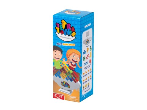 Gra zręcznościowa montessori gra logiczna układanka balansująca klocki