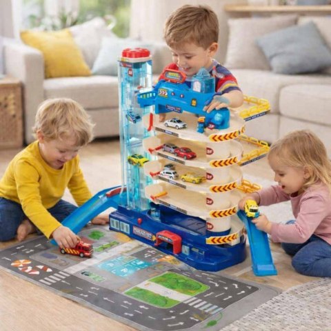 Parking garaż 5 poziomów elektryczna winda mata 8 aut