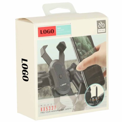 Uchwyt rowerowy na telefon do roweru motocyklowy hulajnogi wózka C51 solidny mocny