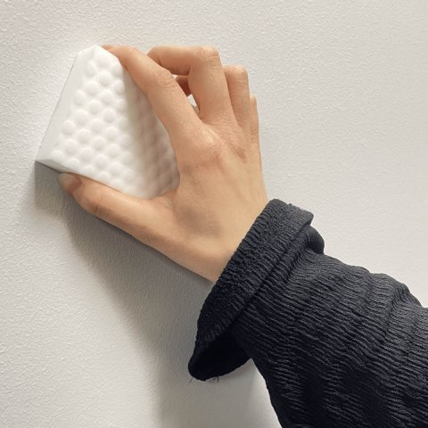 Magiczna gąbka z melaminy do czyszczenia plam bez chemii wielofunkcyjna wypustki