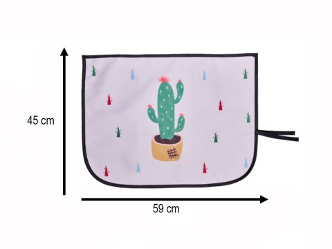 Osłona Zaslona szyby do auta kurtyna magnetyczna przeciwsłoneczna kaktus
