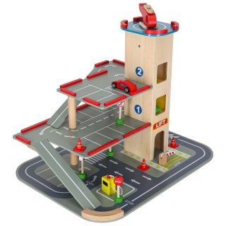 Parking drewniany garaż LULILO BENINO piętrowy