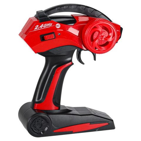 Samochód zdalnie sterowany 2,4GHz 1:8 51cm metal złoty