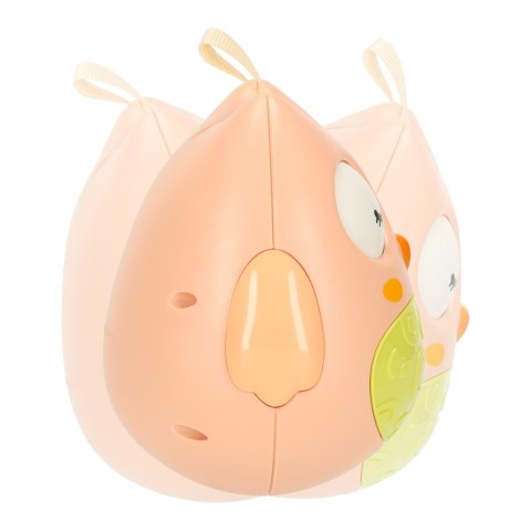 Wańka wstańka sowa sensoryczna kiwajka różowa