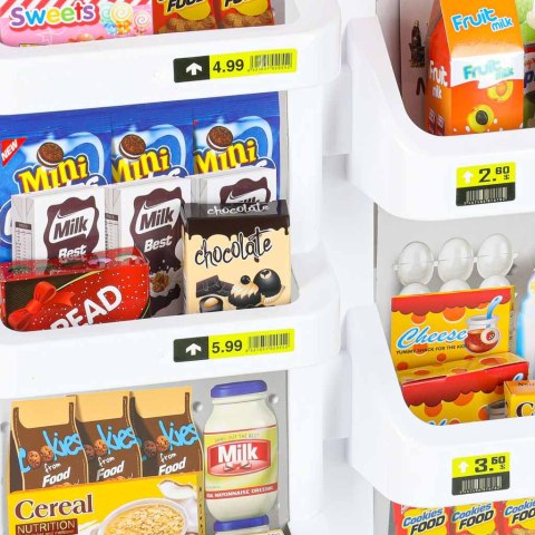 Sklep dla dzieci supermarket stragan wózek na zakupy akcesoria