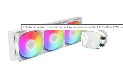 Chłodzenie wodne Geometric Future Eskimo Junior Neon 360 AIO (GEOEJN36W)