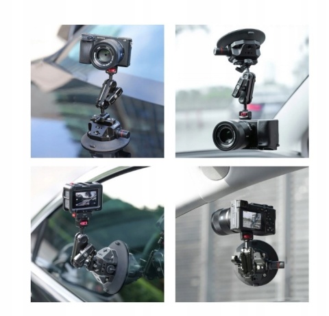 Duża Przyssawka Ulanzi SC02 SC-02 11,5cm z przegubem MagicArm 1/4"