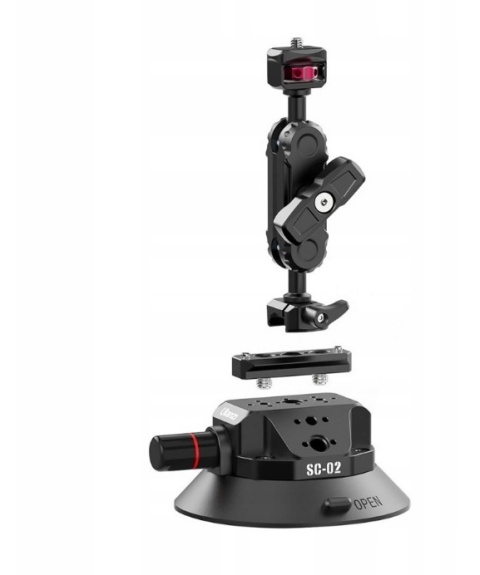 Duża Przyssawka Ulanzi SC02 SC-02 11,5cm z przegubem MagicArm 1/4"