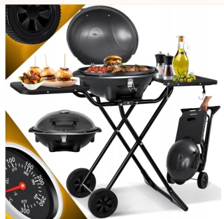 Elektryczny Grill KE-2w1 Wygodne Grillowanie Bez Dymu Grll KESSER