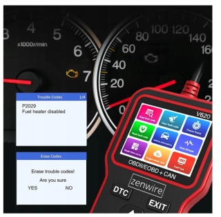 Interfejs diagnostyczny ZENWIRE V620