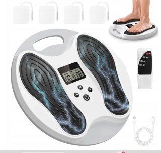 STYMULATOR KRĄŻENIA MEDIC DO STÓP I NÓG MASAŻER STÓP EMS 10 TRYBÓW Z TIMER