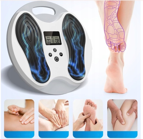 STYMULATOR KRĄŻENIA MEDIC DO STÓP I NÓG MASAŻER STÓP EMS 10 TRYBÓW Z TIMER