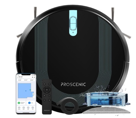proscenic 850T Robot Odkurzacz 3000Pa, robot Odkurzacz i wydajne mopy,