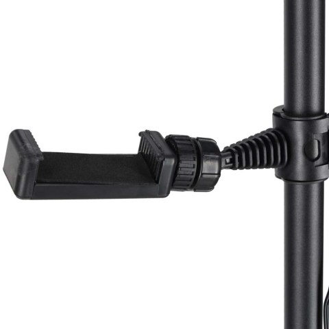 Lampa do przedłużania rzęs LED 36W regulowana kosmetyczna bezcieniowa łuk czarna