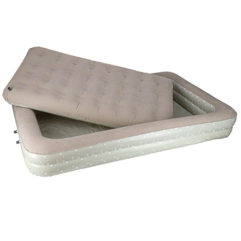 Łóżko dziecięce materac dmuchany do spania turystyczny pompka 140cm x 90cm