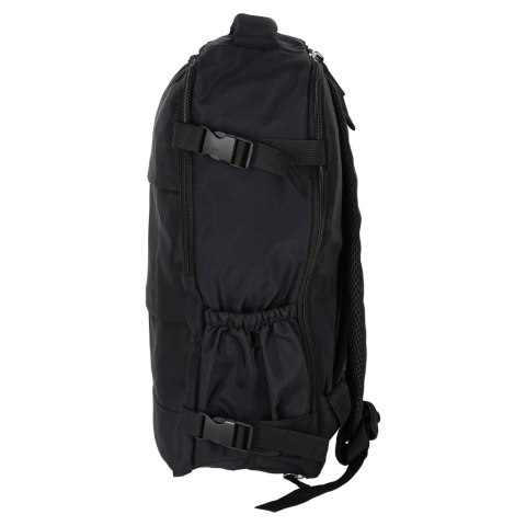 Plecak turystyczny kabinowy podróżny bagaż podręczny czarny 45x30 cm