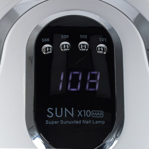 Lampa do paznokci Sun X10 UV 45 LED 280W manicure hybrydy żele