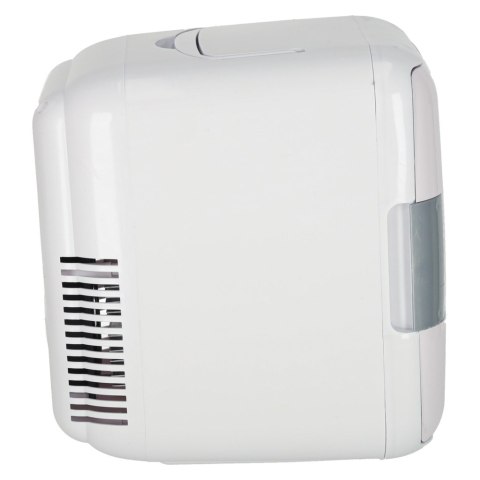 Lodówka turystyczna elektryczna samochodowa mini na jedzenie kosmetyki grzanie chłodzenie 2w1 3,4L biała