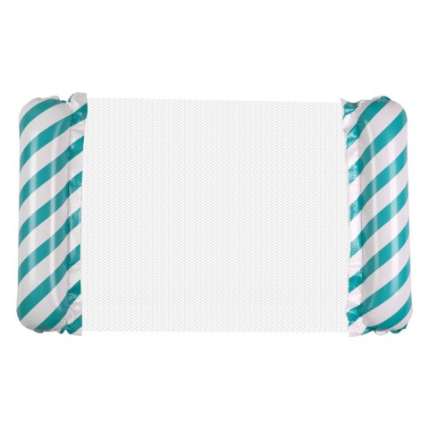 Materac dmuchany plażowy hamak wodny leżak fotel krzesło do pływania basenu niebieski