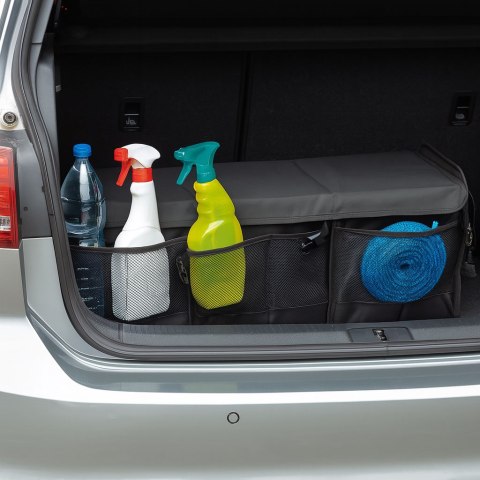 Organizer do bagażnika kufer do samochodu z chłodzeniem 3 komory z torbą termiczną XXL 37x75x32cm