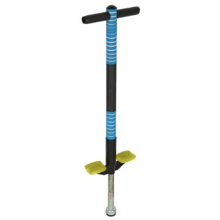 Drążek do skakania pogo z regulacją niebieski