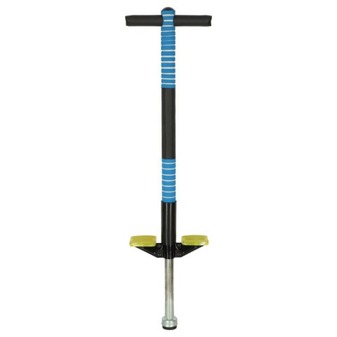 Drążek do skakania pogo z regulacją niebieski