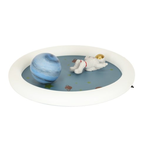 Lampa LED sufitowa plafon do pokoju dziecięcego ściemniana + pilot astronauta
