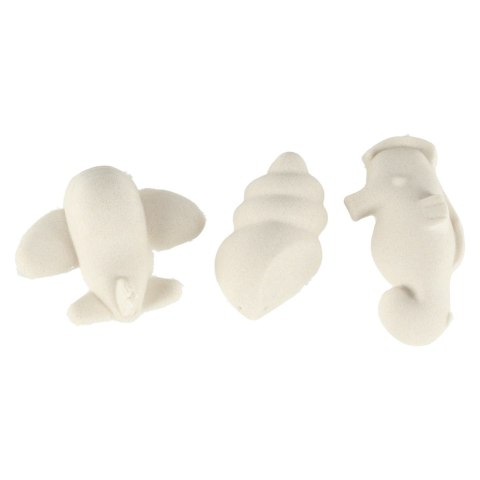 Piasek sensoryczny dla dzieci 1kg w woreczku biały