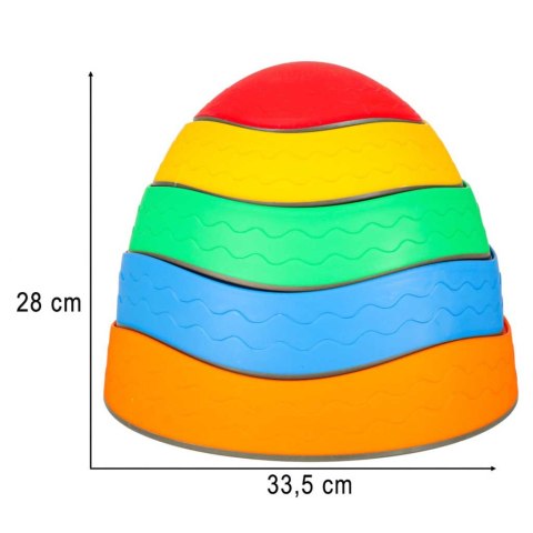 Ścieżka sensoryczna kamienie rzeczne do treningu równowagi podłoga to lawa gra 5szt